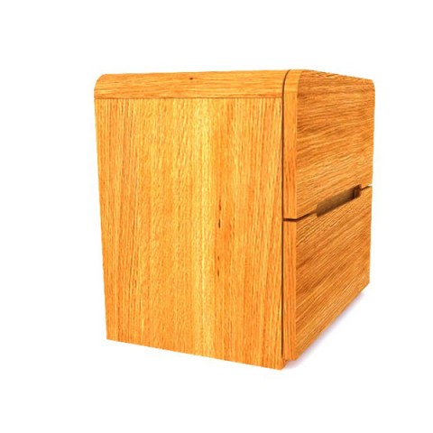 Noční stolek z masivu Lago