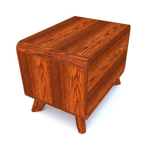 Noční stolek z masivu Deira