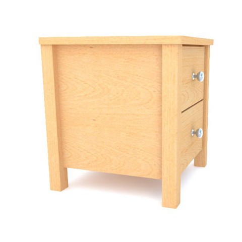 Noční stolek z masivu Dante Duo