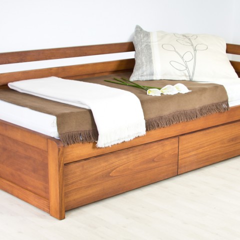 Rozkládací postel SOFA DUO zasunutý úložný prostor