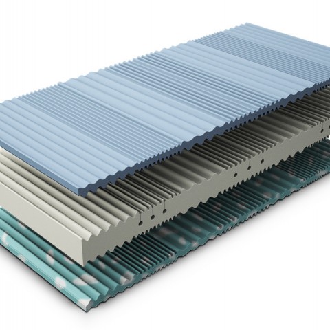 Matrace TRIOMED - 1+1 rozdělení pěn