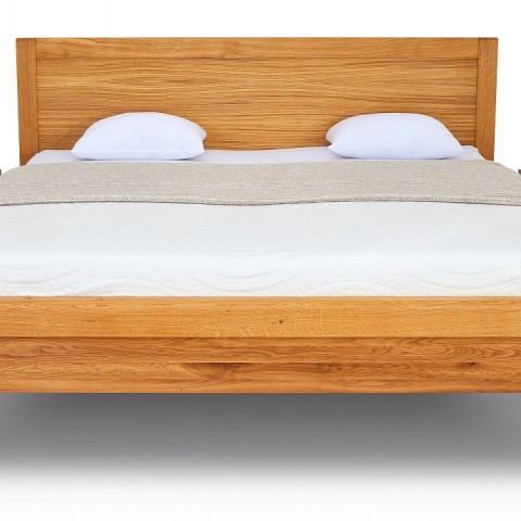 Postel z masivu STONE čelní pohled