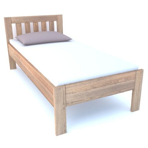 Jednolůžko z masivu Sany - 01