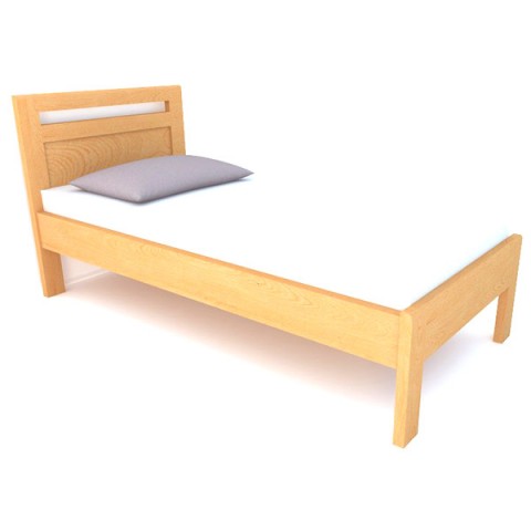 Jednolůžko z masivu Brener - 01