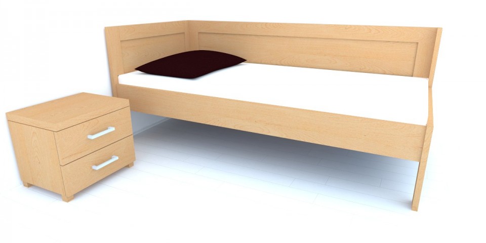 Jednolůžko TRIO do L