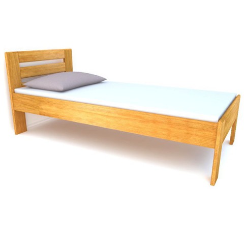 Jednolůžko z masivu Brussel - 01