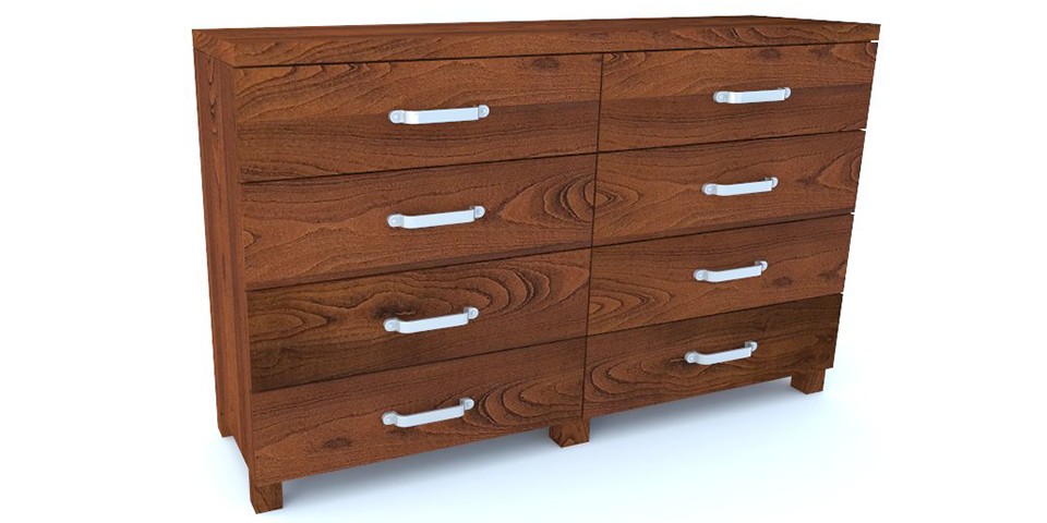 Komoda z masivu Brave Duo 8z