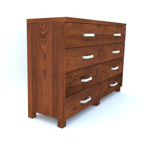 Komoda z masivu Brave Duo 8z