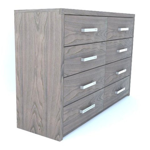 Komoda Porto Duo 8x zásuvka