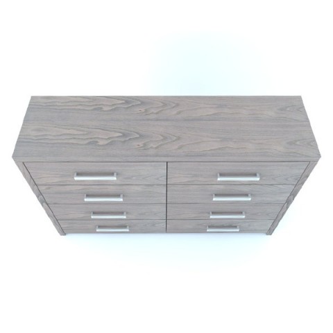 Komoda Porto Duo 8x zásuvka