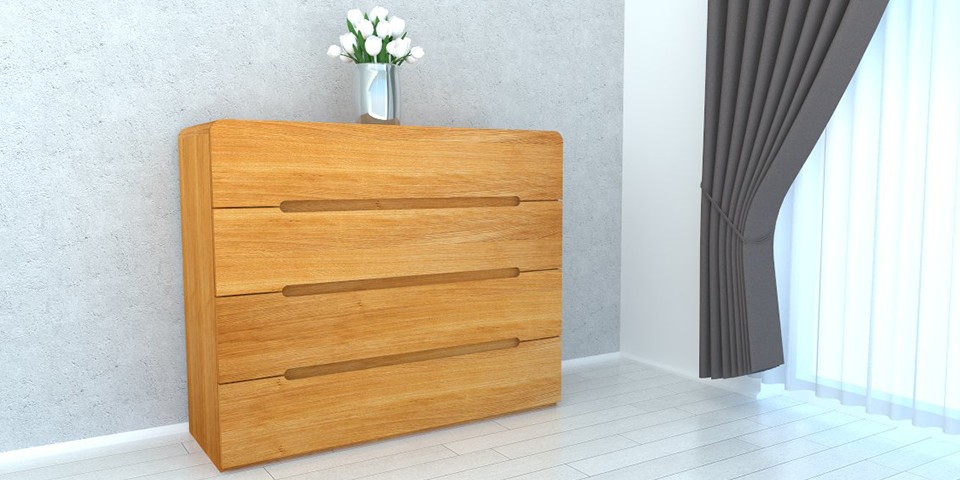 Komoda z masivu LAGO