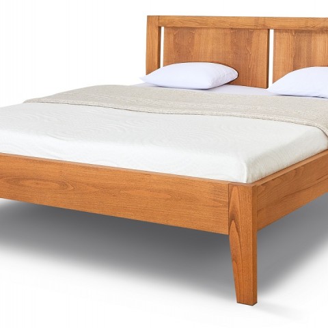 Postel z masivu GITA Buk boční pohled