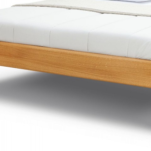 Postel z masivního dubu FORZA BELLE detal nožního čela