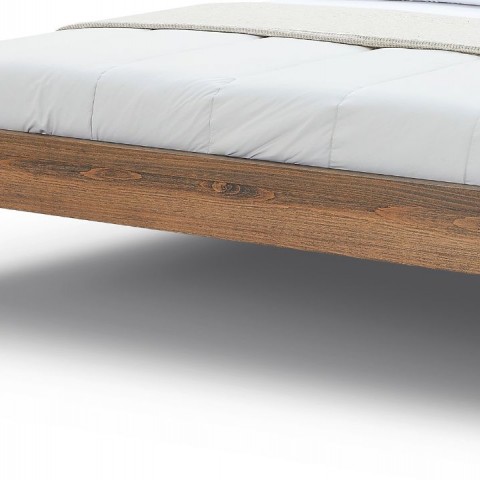 Postel z bukového masivu PARMA detail nožního čela