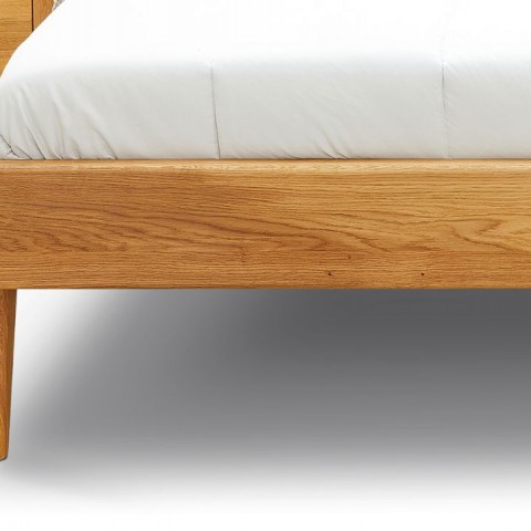Postel z masivního dubu LAGO BELLE nožní čelo