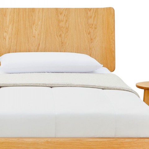 Postel z masivu FORZA detail hlavového čela