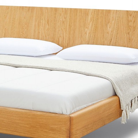 Postel z masivu FORZA detail hlavového čela