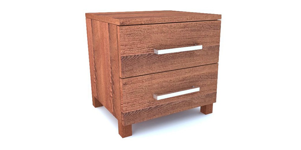 Noční stolek VERONA frézovaný úchyt