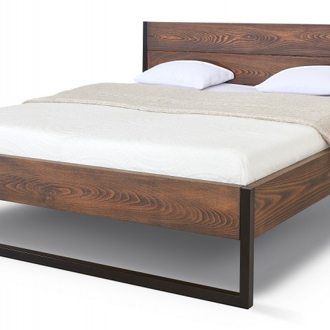 Postel z masivu STELLA boční pohled