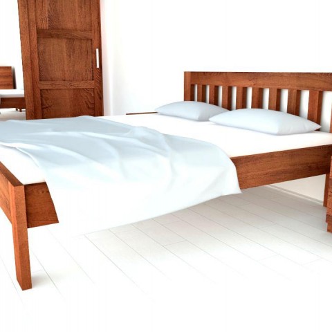 Postel z masivu ANY boční pohled