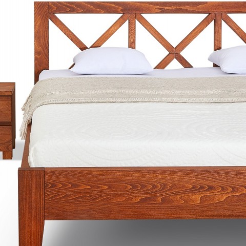 Postel z masivu FIONA Buk detail hlavového čela (1)