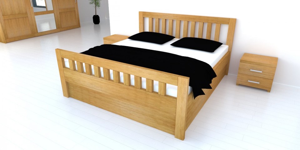 Postel s úložným prostorem MIA PLUS 3