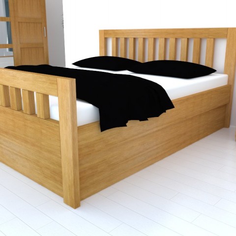 Postel s úložným prostorem MIA PLUS 