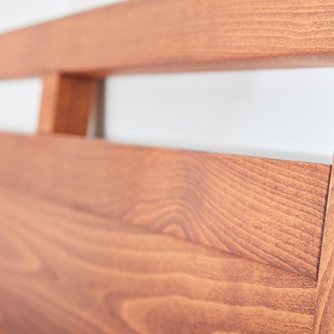 Postel z masivu BREMA buk detail hlavového čela