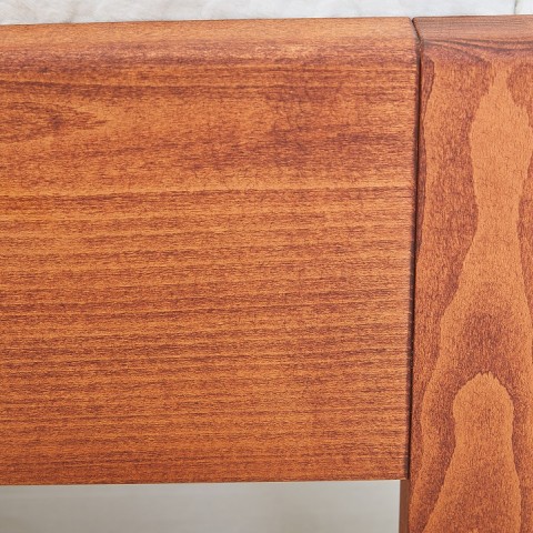 Postel z masivu BREMA buk detail nožního čela