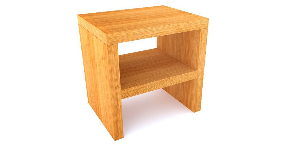 Noční stolek z masivu Cliff