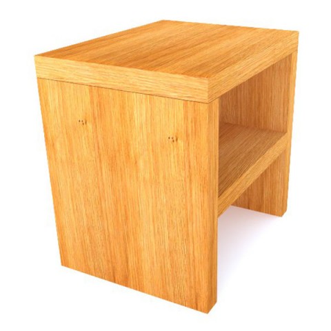 Noční stolek z masivu Cliff